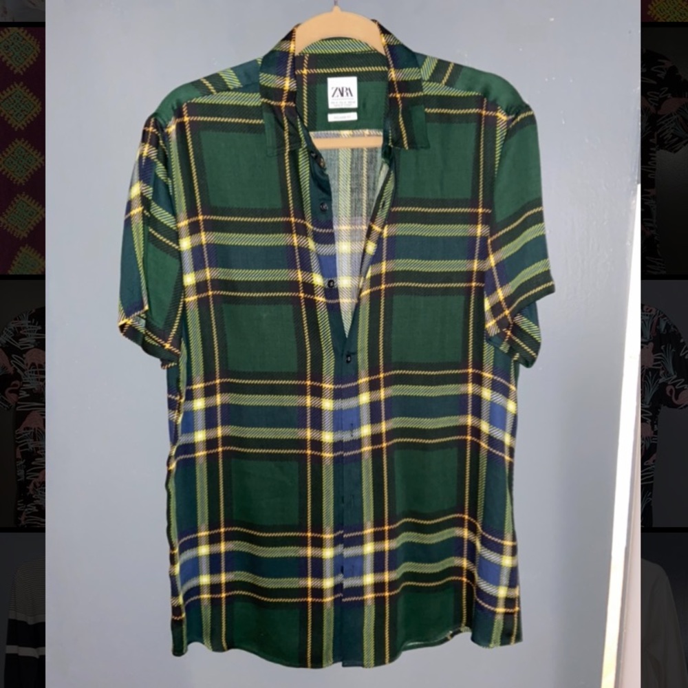Zara UK Bowler Shirt